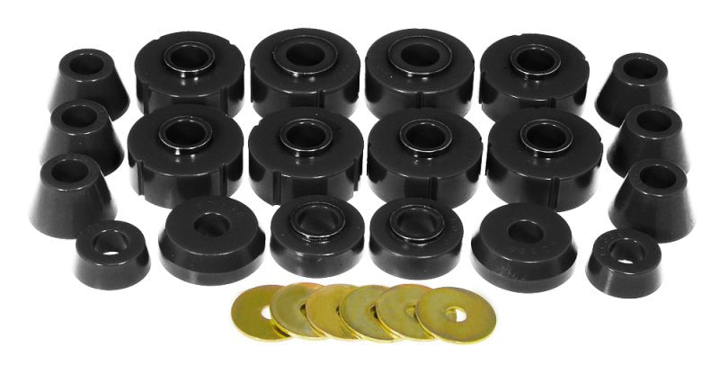 Prothane 78 - 79 Ford Bronco Body Mount Kit - Black - My Store