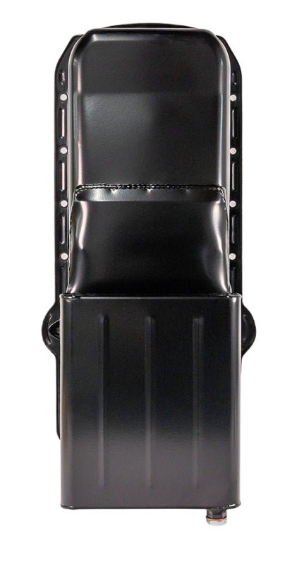 Moroso 86 - Up Chevrolet Small Block (w/1 Piece Rear Main Seal) Wet Sump 6qt 9in Steel Oil Pan - Black - My Store