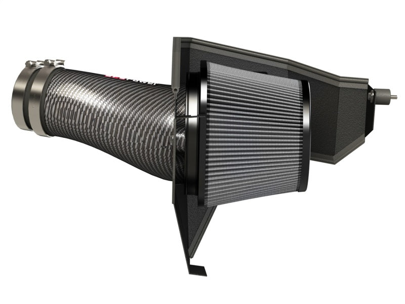 aFe POWER Magnum FORCE Carbon Fiber Stage 2 Pro Dry S CAIS - 11 - 18 Dodge Challenger/Charger V8 - 6.4L - My Store