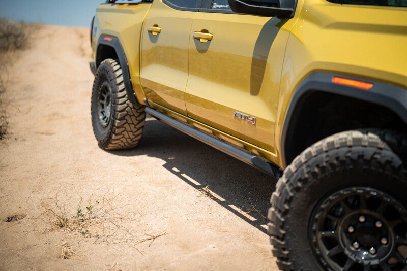 DV8 23 - 25 Chevy Colorado & GMC Canyon Rock Sliders - Micro Texture Black - My Store