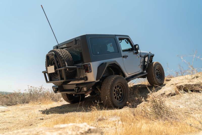 DV8 07 - 18 Jeep Wrangler JK Body Mounted Tire Carrier - My Store