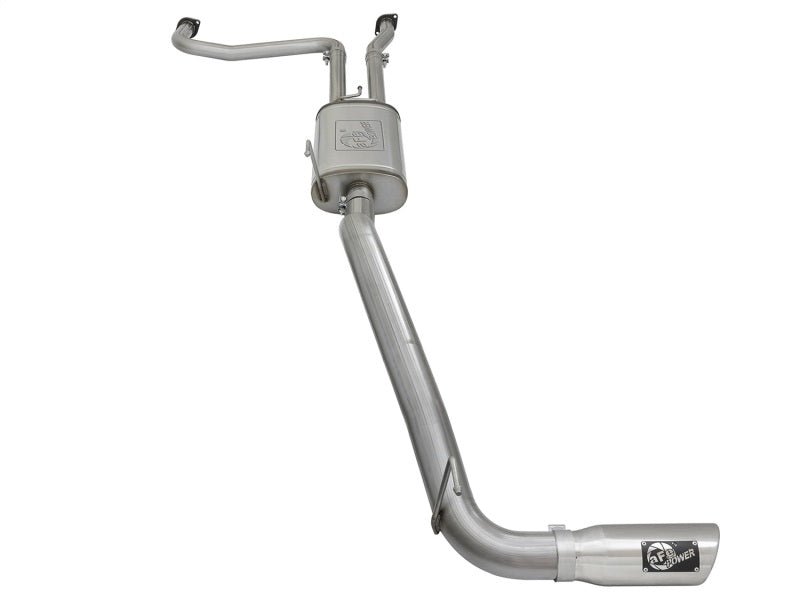 aFe MACH Force - Xp 2 - 1/2in Cat - Back Exhaust System w/ Polished Tip 16 - 17 Nissan Titan XD V8 5.6L - My Store