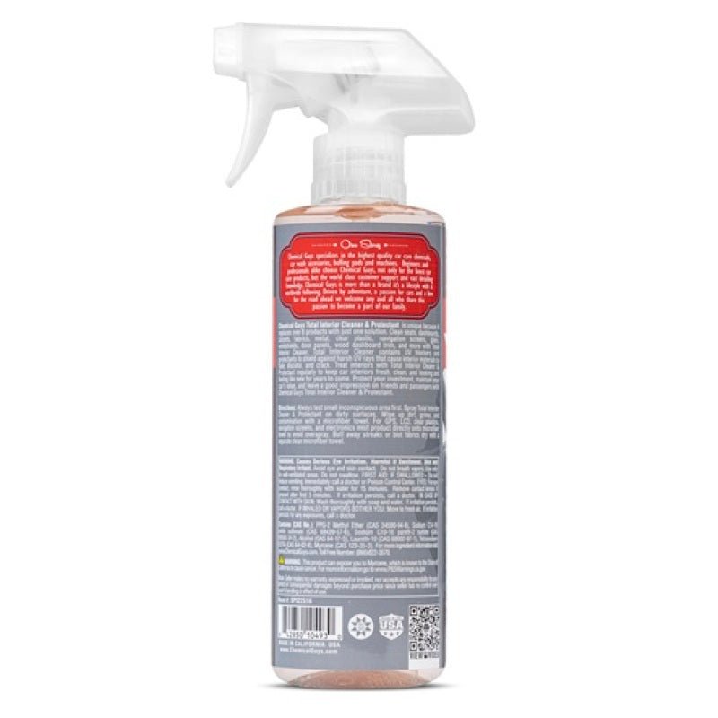 Chemical Guys 16oz Total Interior Cleaner & Protectant - Black Cherry Sent - My Store