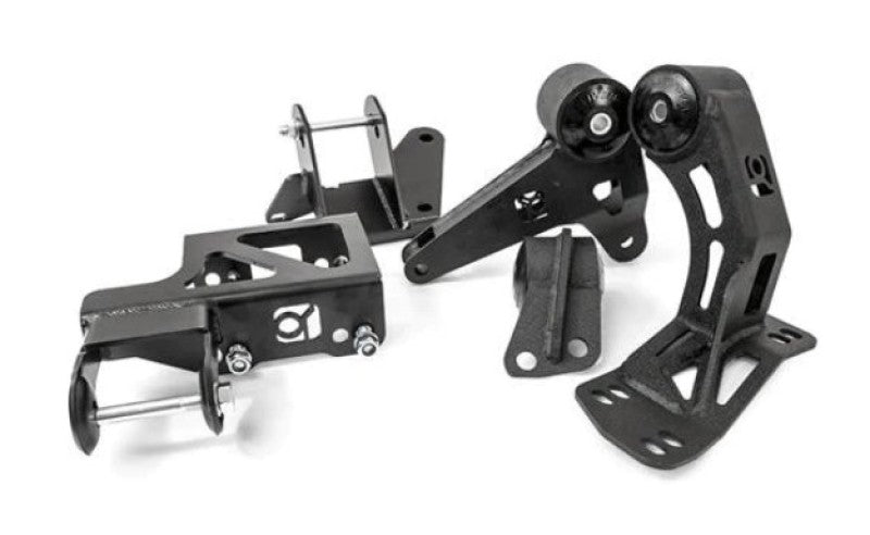 Innovative 94 - 01 Integra K - Series Black Steel Mounts 95A Bushings (Not K24 Trans) - My Store