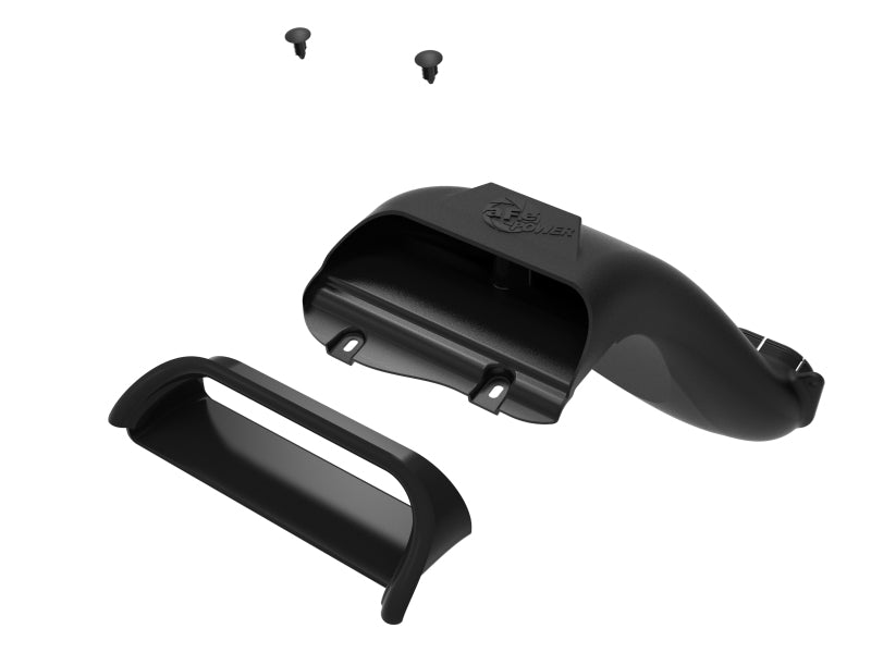 aFe Rapid Induction Dynamic Air Scoop 2021+ Ford F - 150V6/V8 - Black - My Store