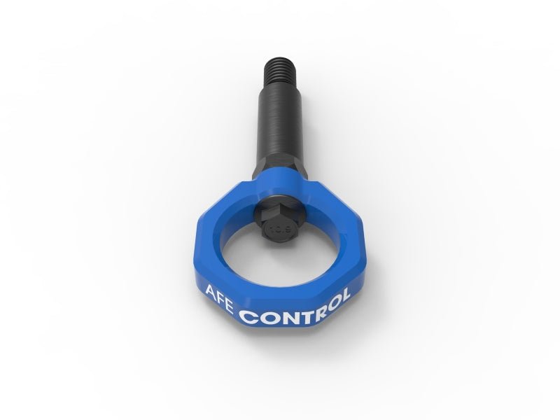 aFe Control Front Tow Hook Blue BMW F - Chassis 2/3/4/M - My Store