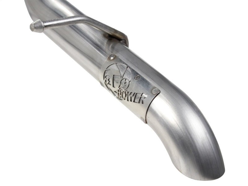 aFe MACHForce XP Exhaust Cat - Back 2.5in SS - 409 Hi - Tuck 12 - 14 Jeep Wrangler Unlimited V6 3.6L 4Dr - My Store