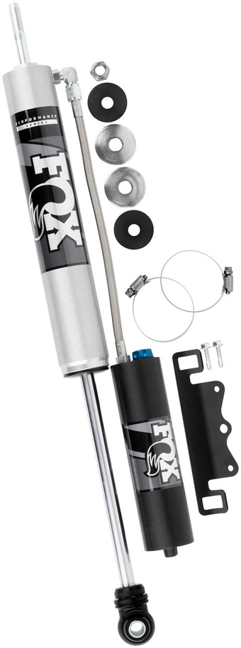 compare product Fox 2005+ Ford Super Duty 2.0 Perf Series 9.6in Smooth Body Remote Res. Front Shock - CD Adj