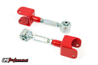 compare product UMI Performance 91-96 Impala SS Adjustable Extended Length Upper Control Arms - Roto-Joints