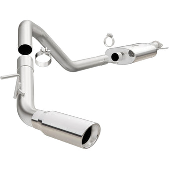 compare product MagnaFlow 15-16 Ford Expedition V6 3.5L Cat-Back, SS, 4in Tip Single Psgr Side Exit