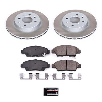 compare product Power Stop 15-20 Honda Fit Front Semi-Coated Rotor Kit