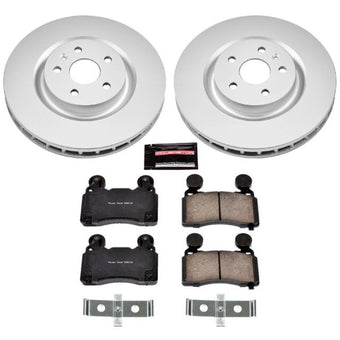 compare product Power Stop 10-15 Chevrolet Camaro Front Z17 Evolution Geomet Coated Brake Kit