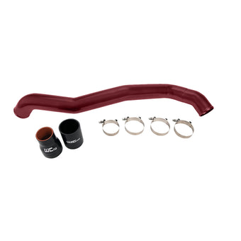compare product Wehrli 11-16 Chevrolet 6.6L LML Duramax Driver Side 3in Intercooler Pipe - WCFab Red