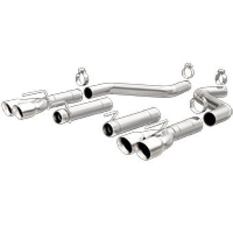 compare product MagnaFlow Axle-Back, SS, 3in, Quad Split Rear 3.5 Tips 2015 Dodge Challenger incl SRT Hellcat