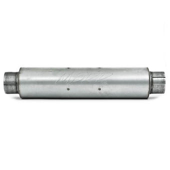 compare product MBRP Universal Quiet Tone Muffler 4in Inlet/Outlet 24in Body 6in Dia 30in Overall Aluminum