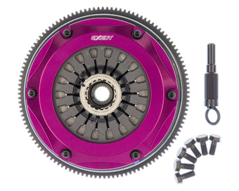 compare product Exedy 1999-2002 Nissan Skyline GTR L6 Hyper Twin Cerametallic Clutch Sprung Center Disc Pull Type