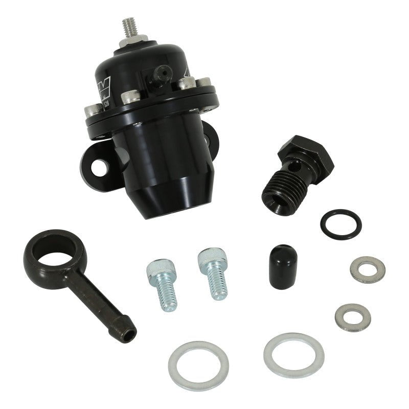 AEM 86 - 93 Acura / 95 - 98 TL / 88 - 91 Civic/CRX / 92 - 01 Prelude Black Adjustable Fuel Pressure Regulato - My Store