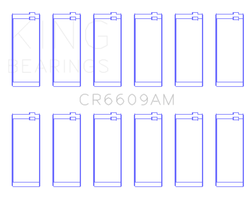 King Engine Bearings BMW M30/M32/B35 Performance Rod Bearing Set - My Store