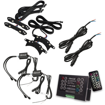 compare product Oracle 15-21 Dodge Challenger RGB+W Headlight DRL Upgrade Kit - ColorSHIFT 2