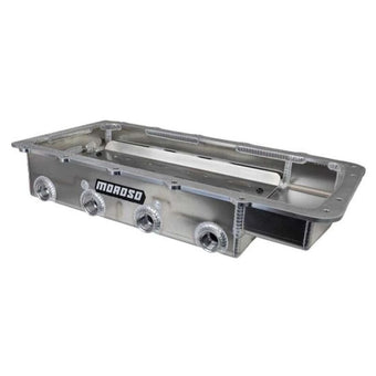 compare product Moroso Ford Coyote Road Race Dry Sump Aluminum Oil Pan