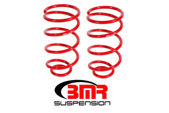 compare product BMR 64-66 A-Body Rear Lowering Springs - Red