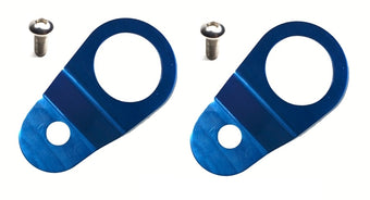 compare product Torque Solution Radiator Mount Combo with Inserts (Blue) : Mitsubishi Evolution 7/8/9