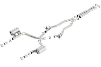 compare product Borla 15-16 Dodge Charger SRT 392 6.4L No Tip Single Split Rear Exit ATAK w/ Valves Exhaust
