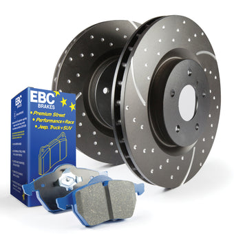 compare product EBC S6 Kits Bluestuff Pads and GD Rotors