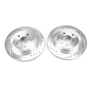 compare product Power Stop 16-18 BMW X1 Rear Evolution Drilled & Slotted Rotors - Pair