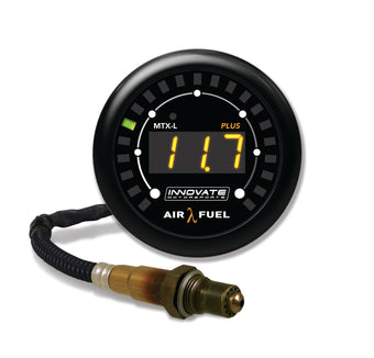 compare product Innovate MTX-L PLUS Digital Air/Fuel Ratio Gauge Kit 3ft w/O2 Sensor
