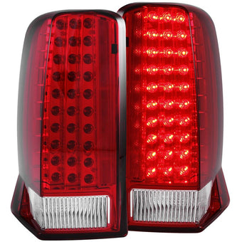 compare product ANZO 2002-2006 Cadillac Escalade LED Taillights Red/Clear