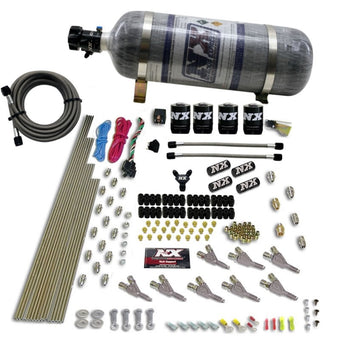 compare product Nitrous Express Vortech Nozzle Nitrous Kit w/12lb Composite Bottle