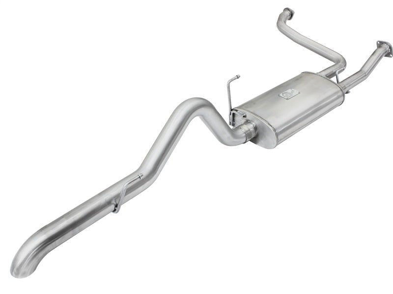 aFe MACHForce XP Exhaust Cat - Back 2.5/3in SS - 409 w/ Hi - Tuck Tip 05 - 15 Nissan Xterra V6 4.0L - My Store