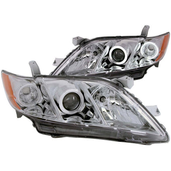 compare product ANZO 2007-2009 Toyota Camry Projector Headlights w/ Halo Chrome