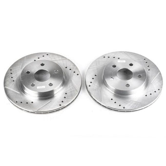 compare product Power Stop 96-00 Toyota RAV4 Front Evolution Drilled & Slotted Rotors - Pair