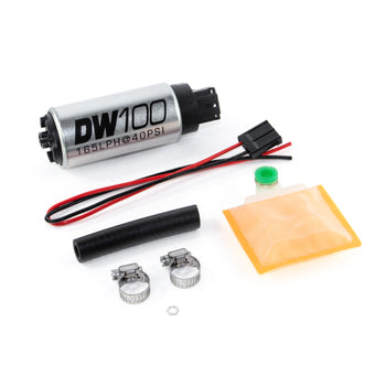 compare product DeatschWerks 165 LPH In-Tank Fuel Pump w/ Universal Install Kit