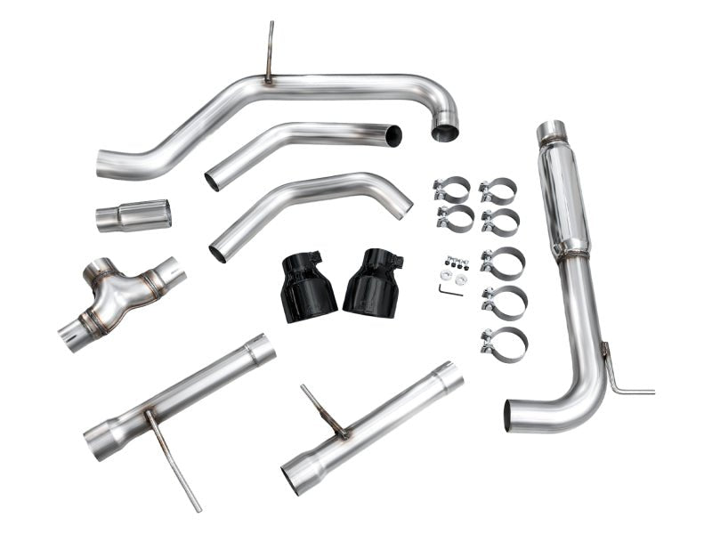 AWE Tuning 22 - 25 Volkswagen Jetta GLI Track Edition Exhaust - Diamond Black Tips - My Store