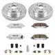Power Stop 05 - 09 Subaru Legacy Rear Z26 Street Warrior Brake Kit - My Store