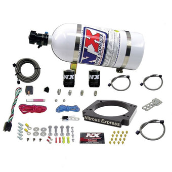 compare product Nitrous Express GM LS 112mm Adapter Plate Kit (100-400HP) w/ 10LB Bottle