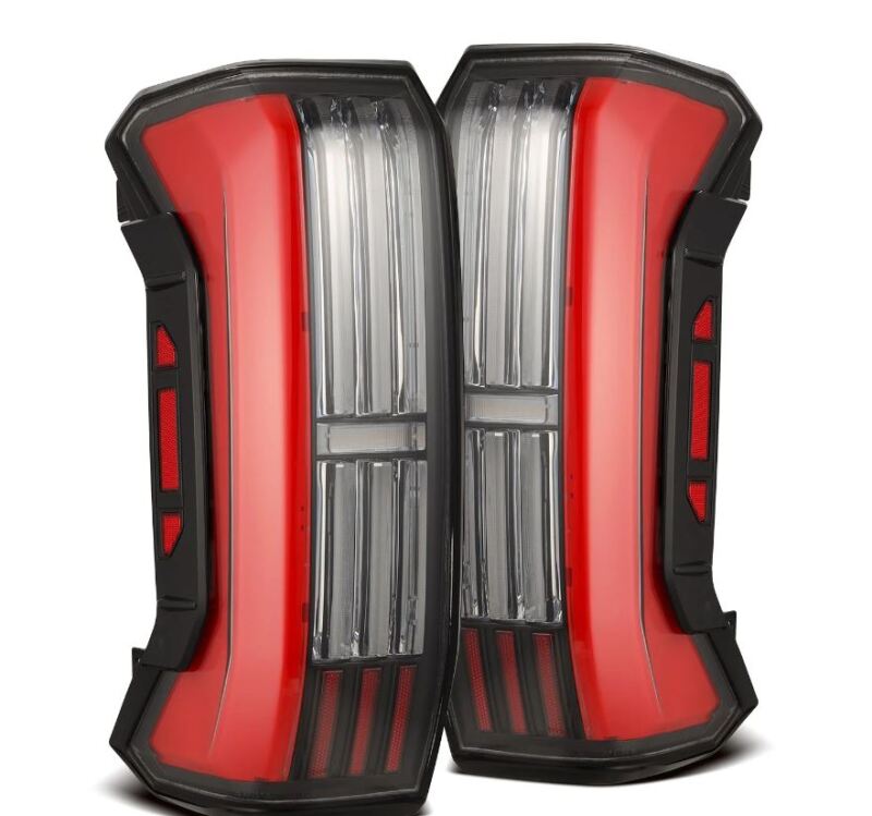 AlphaRex 22 - 24 Toyota Tundra NOVA - Series Prismatic LED Tail Lights - Black/Red - My Store