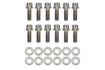 compare product Wilwood Bolt Kit - Hat/Rotor 1/4-28x.75 12 Pt Stainless