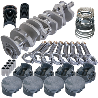compare product Eagle Chevy 454 4.250in Crank 6.385in I-Beam Rods -3cc Flat Top 4.280in Pistons Rotating Assembly