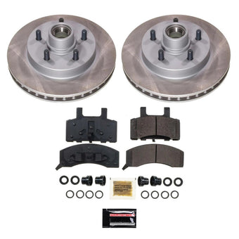 compare product Power Stop 98-99 GMC Yukon Front Semi-Coated Rotor Kit