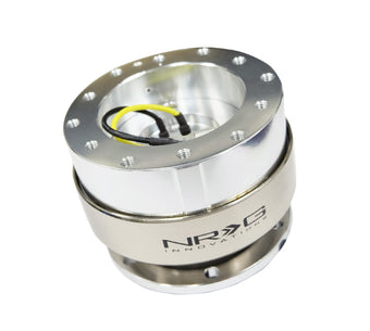 compare product NRG Quick Release Gen 2.0 - Silver Shiny Body / Brushed Silver Ring
