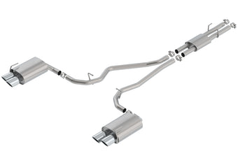compare product Borla 2020 Ford Explorer ST 3.0L V6 2.25in ATAK Exhaust - Chrome Tips