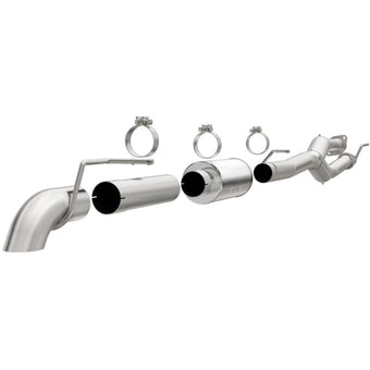 compare product MagnaFlow 11-16 Ford F-250 6.2L 3.5in Single P/S Off Road Pro Series Performance C/B Exhaust