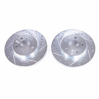 compare product Power Stop 14-18 BMW i3 Front Evolution Drilled & Slotted Rotors - Pair