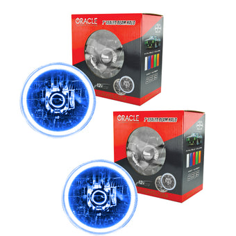 compare product Oracle Lighting 97-06 Jeep Wrangler TJ Pre-Assembled LED Halo Headlights