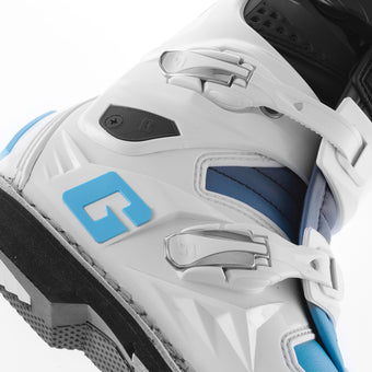 compare product Gaerne SG12 Limited Edition Boot Black/White/Carolina Blue - Size 10