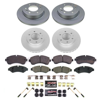 compare product Power Stop 20-23 Ford Explorer Front Z17 Coated Brake Kit